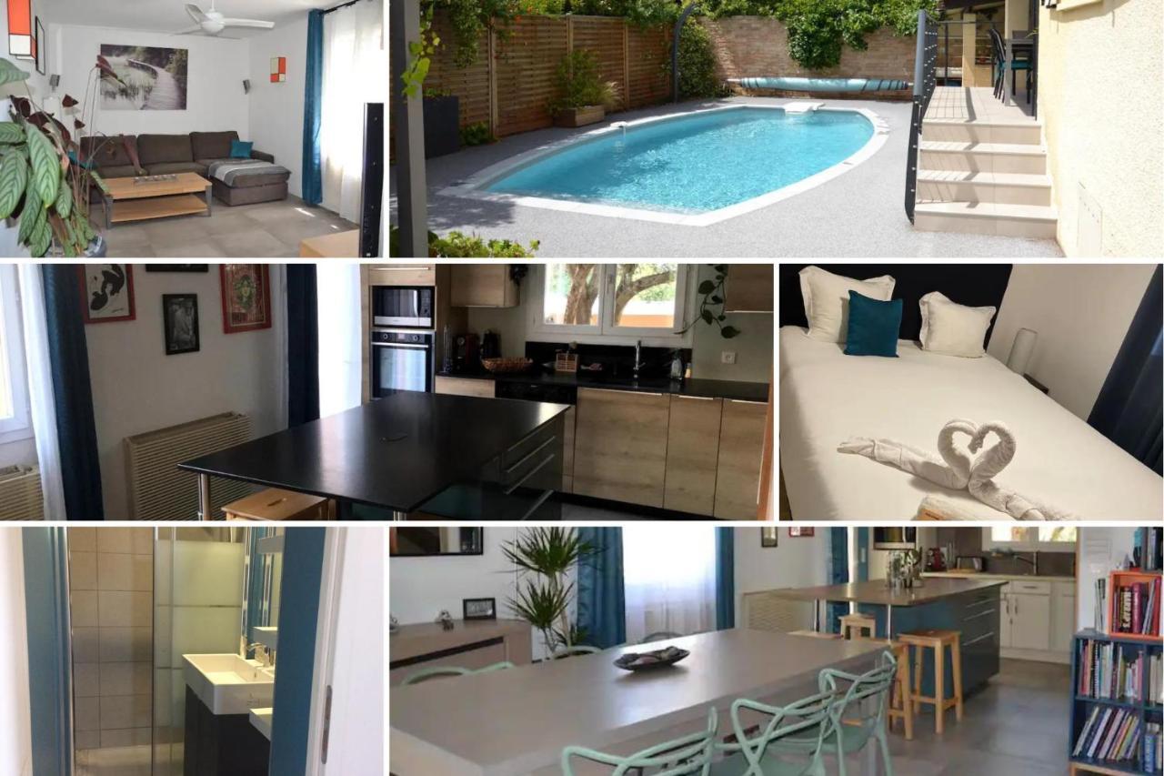 Jolie Villa, Piscine, 10Min Centre Ville, Wifi 몽펠리에 외부 사진